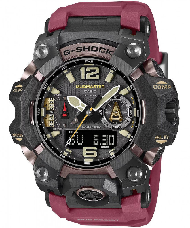 Zegarek męski Casio G-SHOCK Master of G Mudmaster Carbon Core Guard GWG-B1000-1A4ER