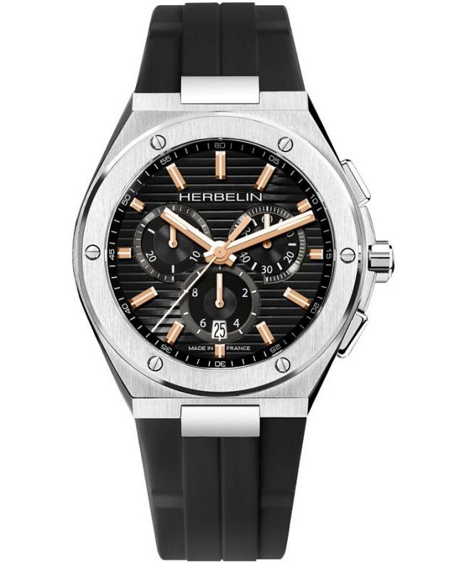 Zegarek męski Herbelin Cap Camarat Chronograph 37645A14TR