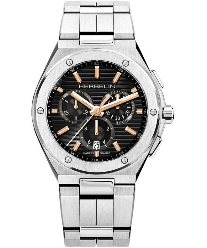 Zegarek męski Herbelin Cap Camarat Chronograph 37645B14TR