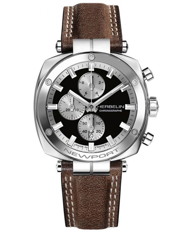 Zegarek męski Herbelin Newport Héritage Chronograph 35664AP24BR