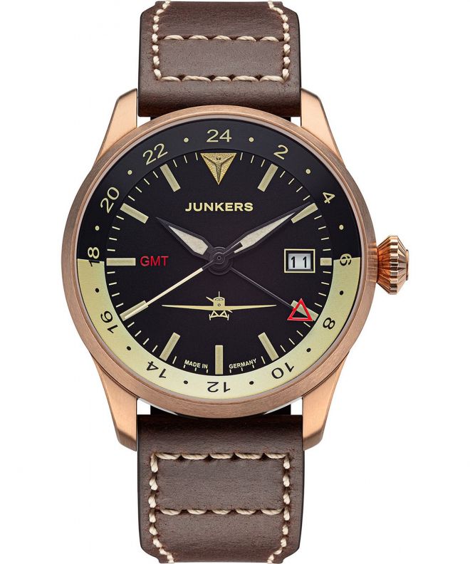 Zegarek męski Junkers Flieger Automatic GMT 9.66.01.02