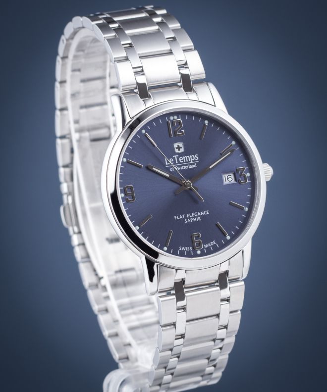 Zegarek męski Le Temps Flat Elegance LT1087.08BS01