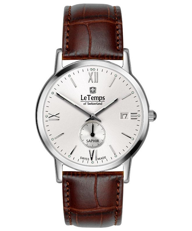 Zegarek męski Le Temps Flat Elegance 					 LT1087.11BL02