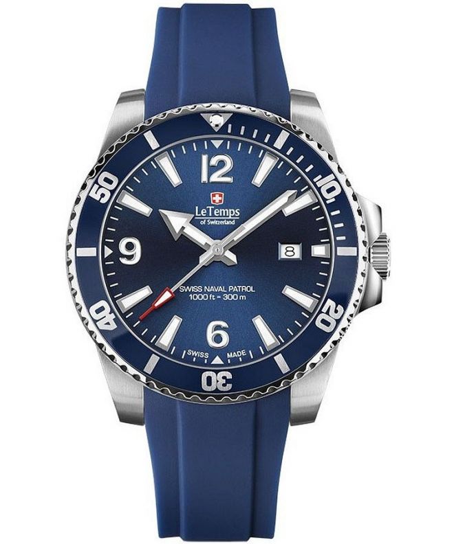 Zegarek męski Le Temps Swiss Naval Patrol LT1043.03BR03