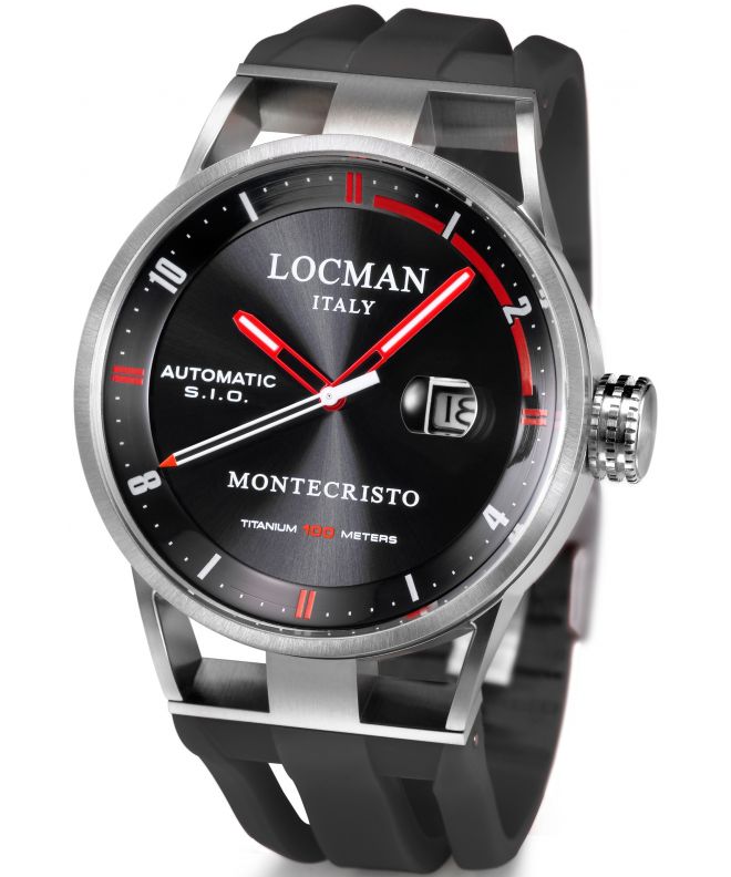 Zegarek męski Locman Montecristo Automatic 051100BKFRD0GOK