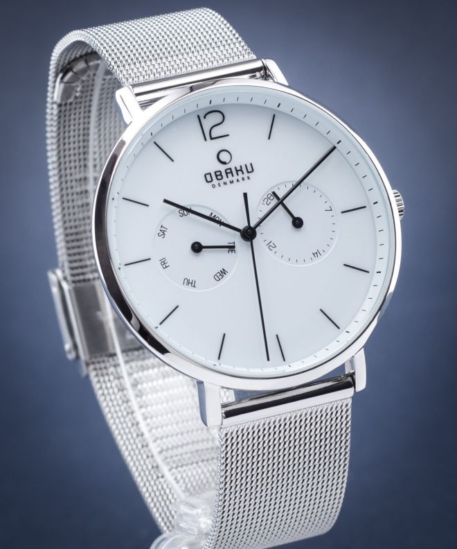 Zegarek męski Obaku Classic V182GMCWMC