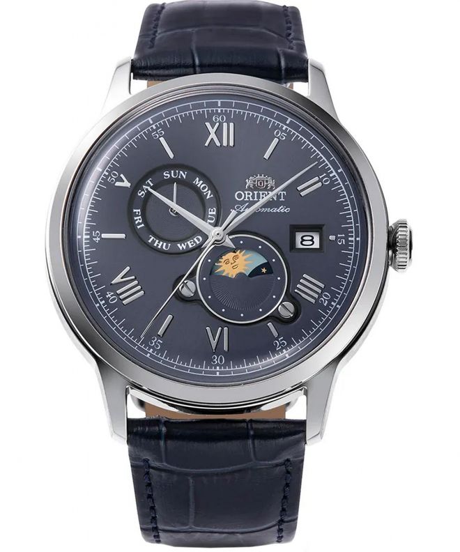 Zegarek męski Orient Bambino Sun & Moon Automatic RA-AK0806L30B