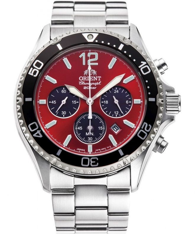 Zegarek męski Orient Mako Solar Chronograph RA-TX0207R10B