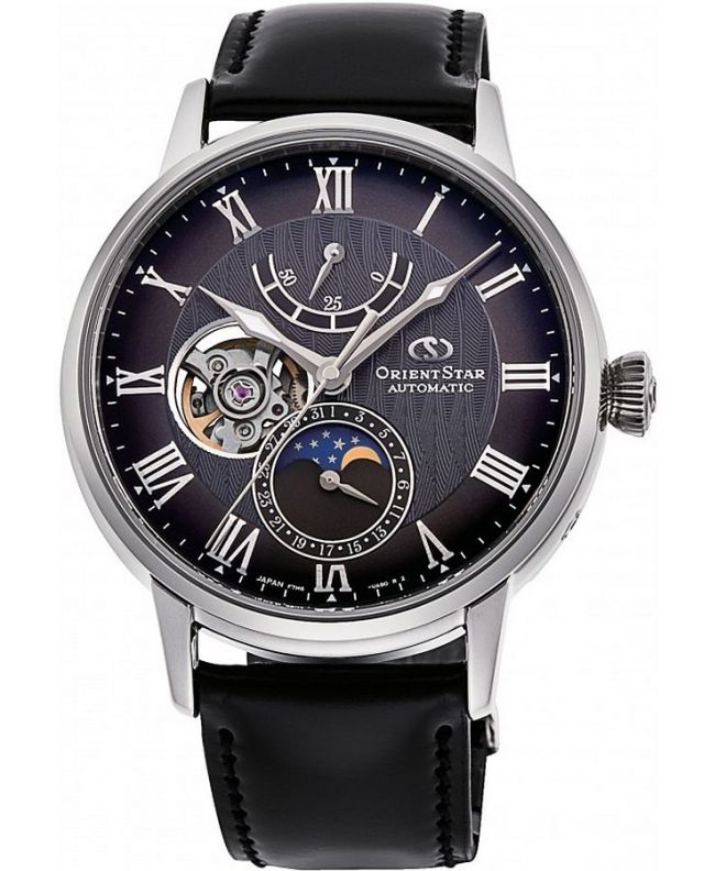 Zegarek męski Orient Star Open Heart Automatic 					 RE-AY0107N00B