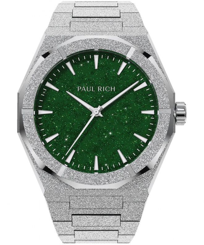 Zegarek męski Paul Rich Frosted Star Dust II Silver Green 766236337067