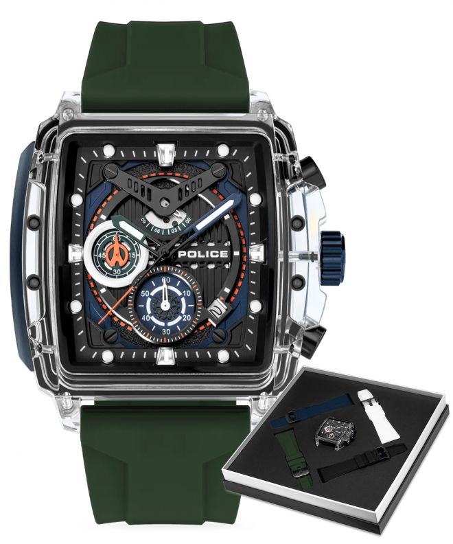 Zegarek męski Police Clout Chronograph PEWGO0052401-SET