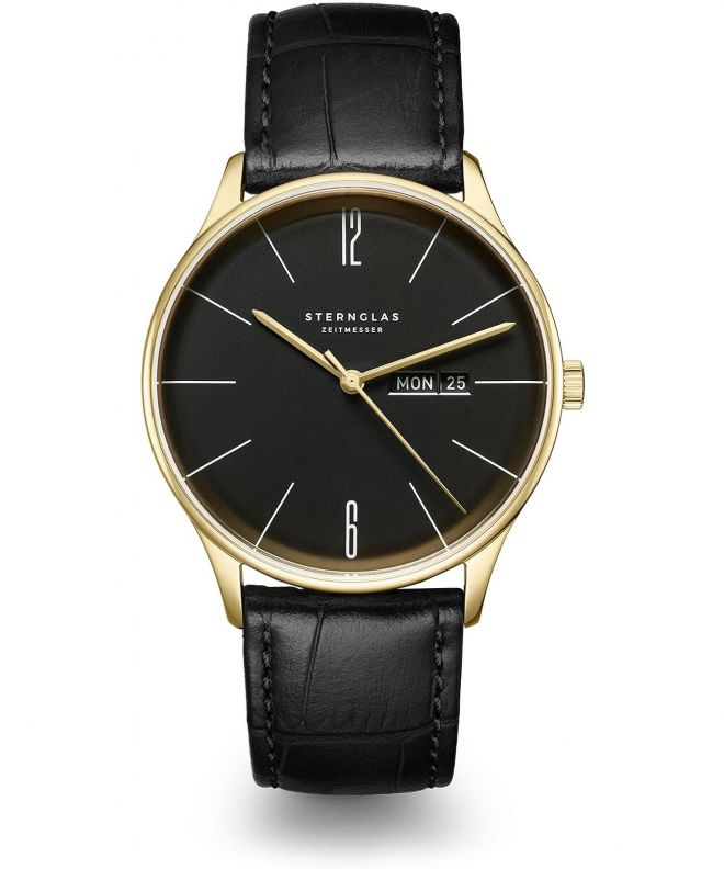 Zegarek męski Sternglas Berlin Metro Piano Black S01-BE04-HE03