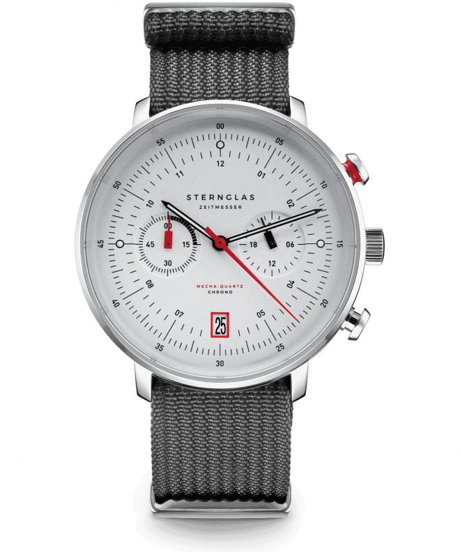 Zegarek męski Sternglas Hamburg Mecha-Quartz Chrono S01-HC10-FI04