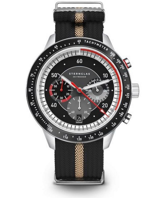 Zegarek męski Sternglas Tachymeter 2.0 Chronograph S01-TM03-FI09
