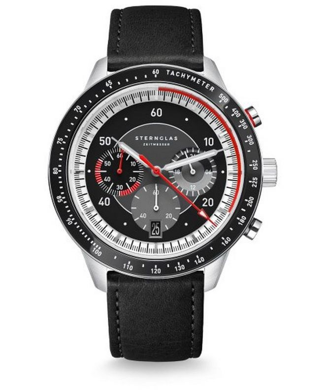 Zegarek męski Sternglas Tachymeter 2.0 Chronograph S01-TM03-MO01
