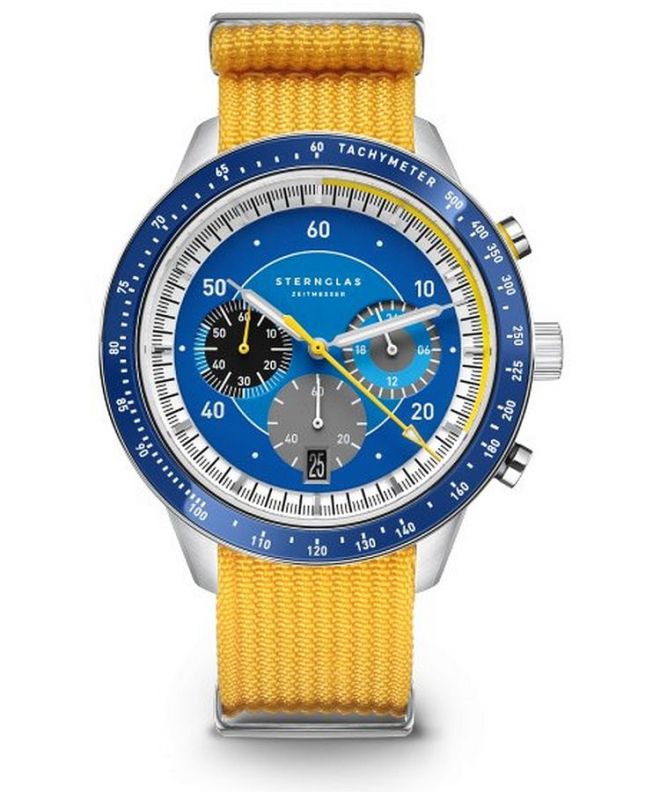 Zegarek męski Sternglas Tachymeter 2.0 Chronograph S01-TM06-FI01