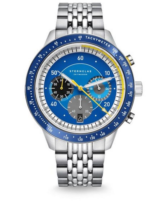Zegarek męski Sternglas Tachymeter 2.0 Chronograph S01-TM06-ME14