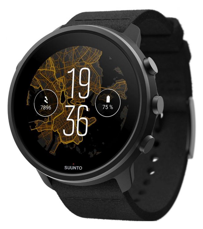 Smartwatch męski Suunto 7 Titanium Matte Black SS050568000