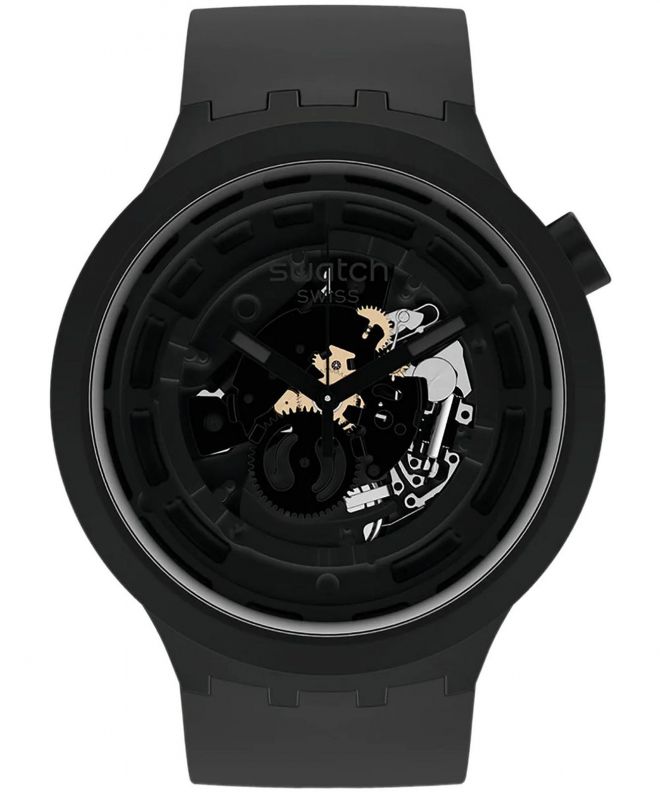 Zegarek męski Swatch Bioceramic C-Black SB03B100