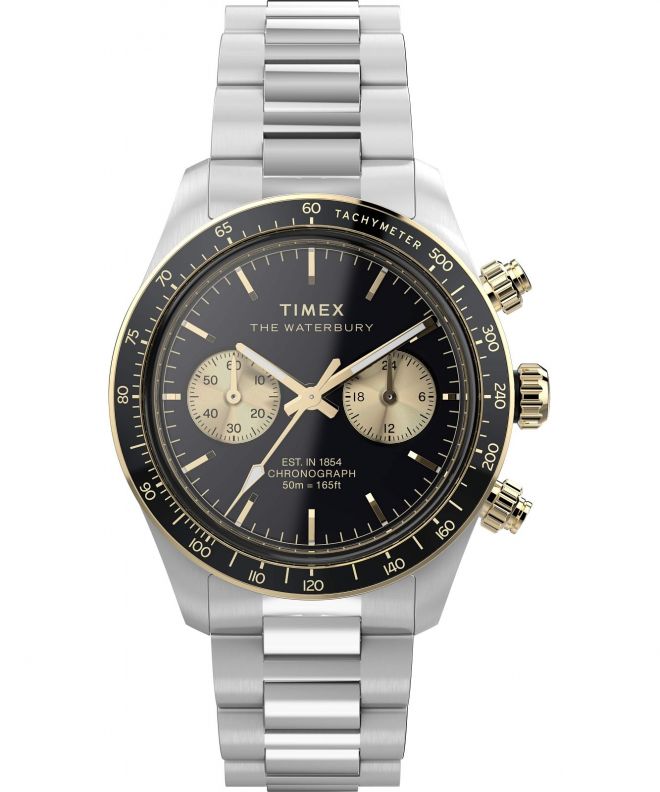 Zegarek męski Timex Waterbury Heritage Chronograph TW2Y24000