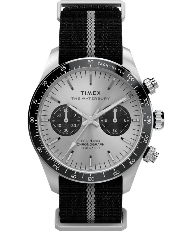 Zegarek męski Timex Waterbury Heritage Chronograph TW2Y35500