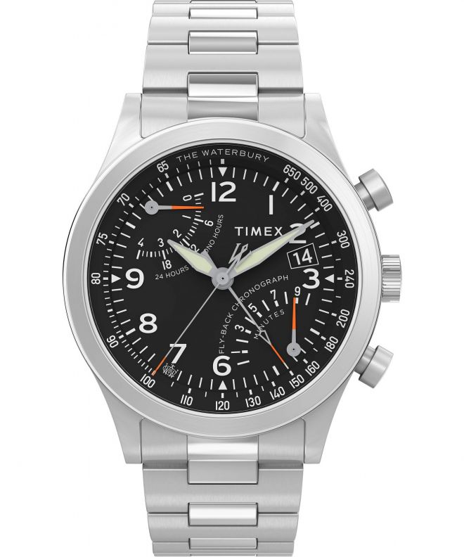 Zegarek męski Timex Waterbury Traditional Fly Back Chronograph TW2W47800