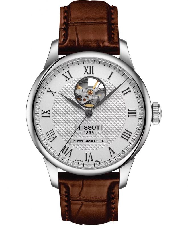Zegarek męski Tissot Le Locle Powermatic 80 Open Heart T006.407.16.033.01 (T0064071603301)