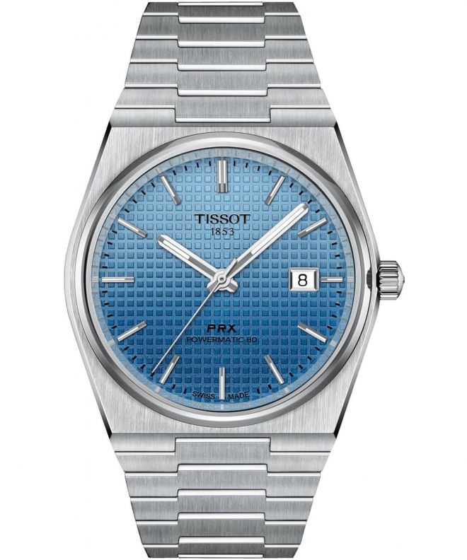 Zegarek męski Tissot PRX Powermatic 80 Automatic T137.407.11.351.01 (T1374071135101)