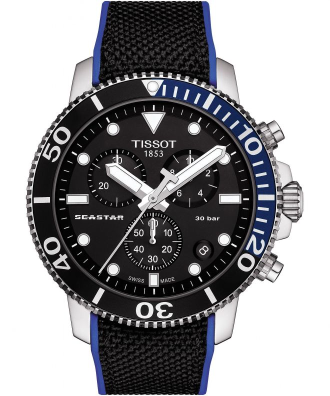 Zegarek męski Tissot Seastar 1000 Chronograph T120.417.17.051.03 (T1204171705103)