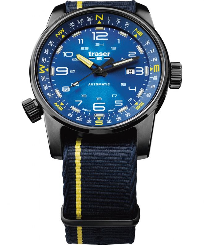 Zegarek męski Traser P68 Pathfinder Blue Automatic										 TS-107719