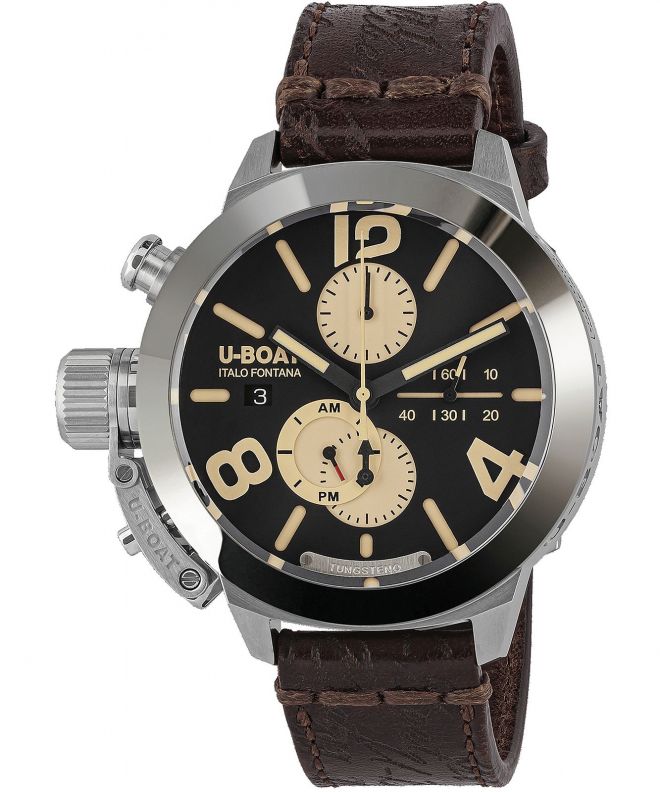 Zegarek męski U-BOAT Classico 45 Tungsteno Cas1 Automatic Chronograph 9567/A (9567)
