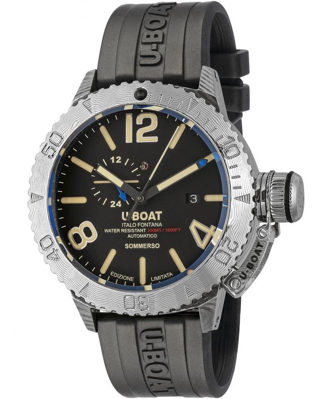 Zegarek męski U-BOAT Sommerso Damascus Right Limited Edition 9988