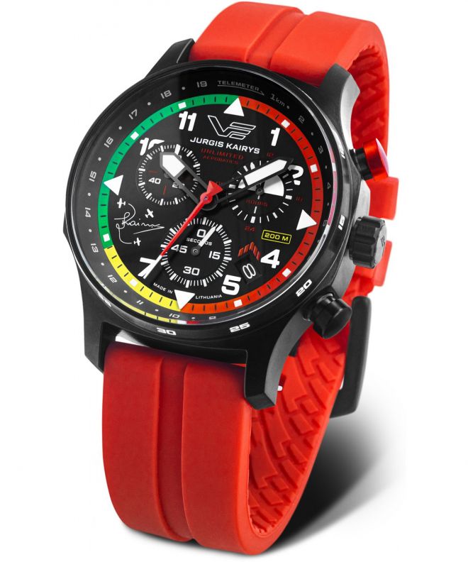 Zegarek męski Vostok Europe Expedition Jurgis Kairys Unlimited Aerobatics 2025 Chronograph Limited Edition VK68-592C775