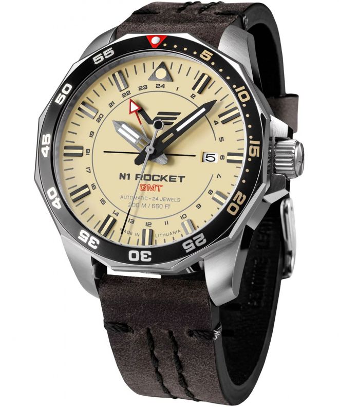Zegarek męski Vostok Europe Rocket N-1 Automatic GMT Limited Edition NH34-225A713