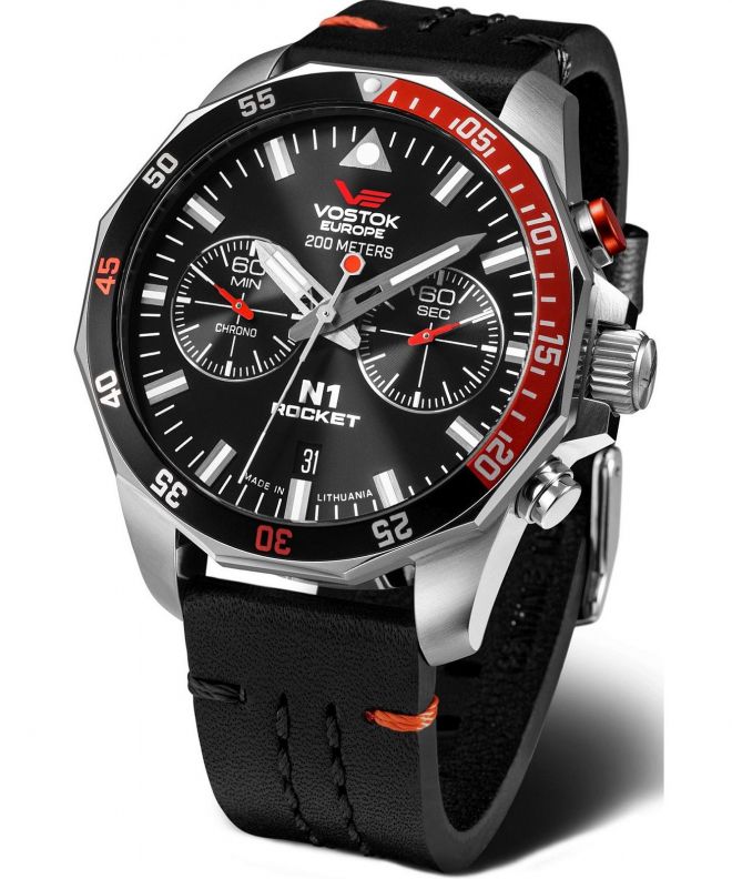 Zegarek męski Vostok Europe Rocket N-1 Chrono Limited Edition 6S21-225A707