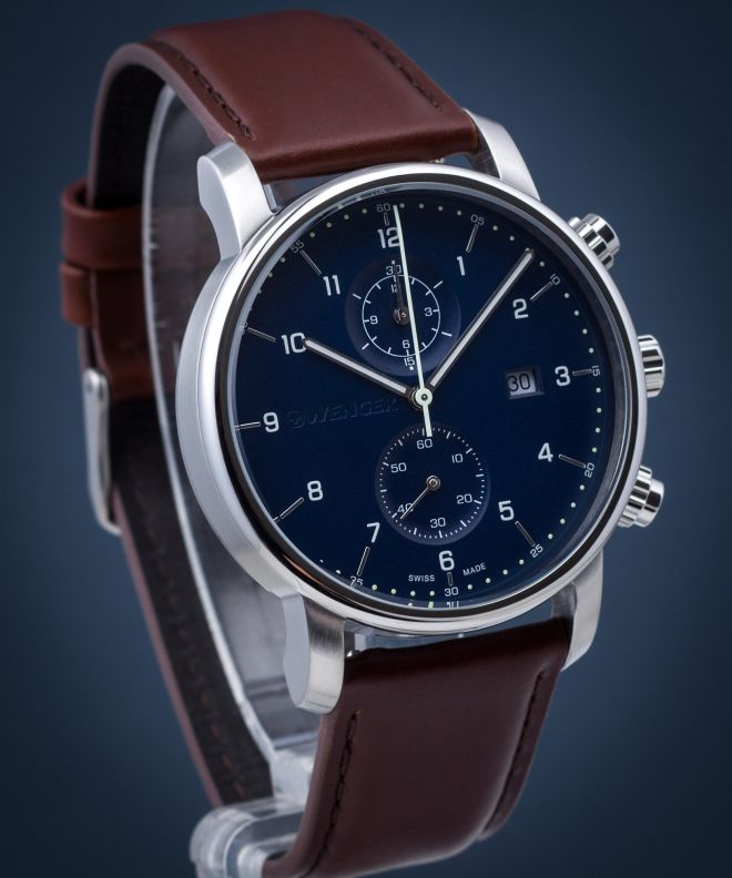 Zegarek męski Wenger Urban Classic Chrono 01.1743.125