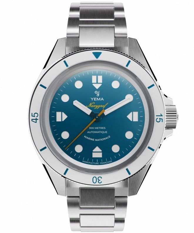 Zegarek męski Yema Navygraf Marine Nationale CMM.10 21.14.75.SN.M