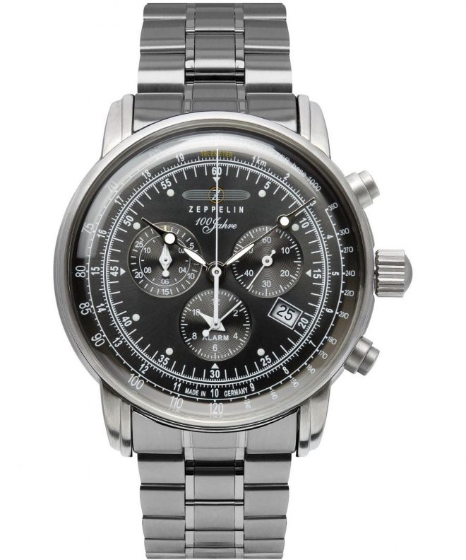 Zegarek męski Zeppelin 100 Jahre Chronograph 7680MB-2 (7680M-B-2)