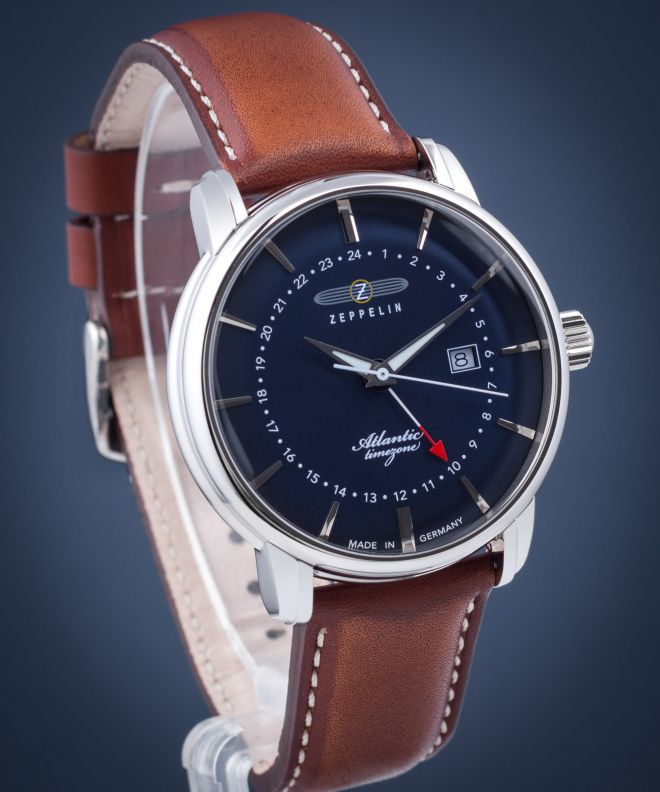 Zegarek męski Zeppelin Atlantic Timezone 							 8442-3