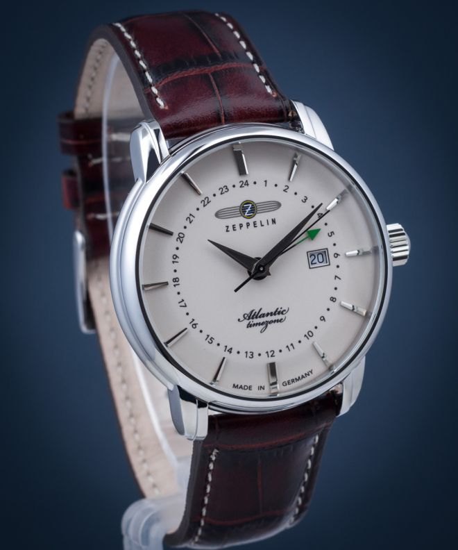 Zegarek męski Zeppelin Atlantic Timezone 8442-5