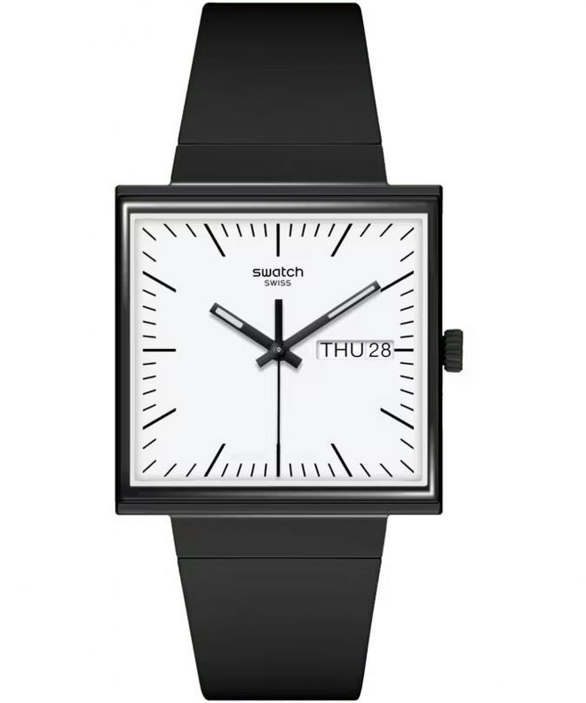 Zegarek Swatch Bioceramic What if Black SO34B700
