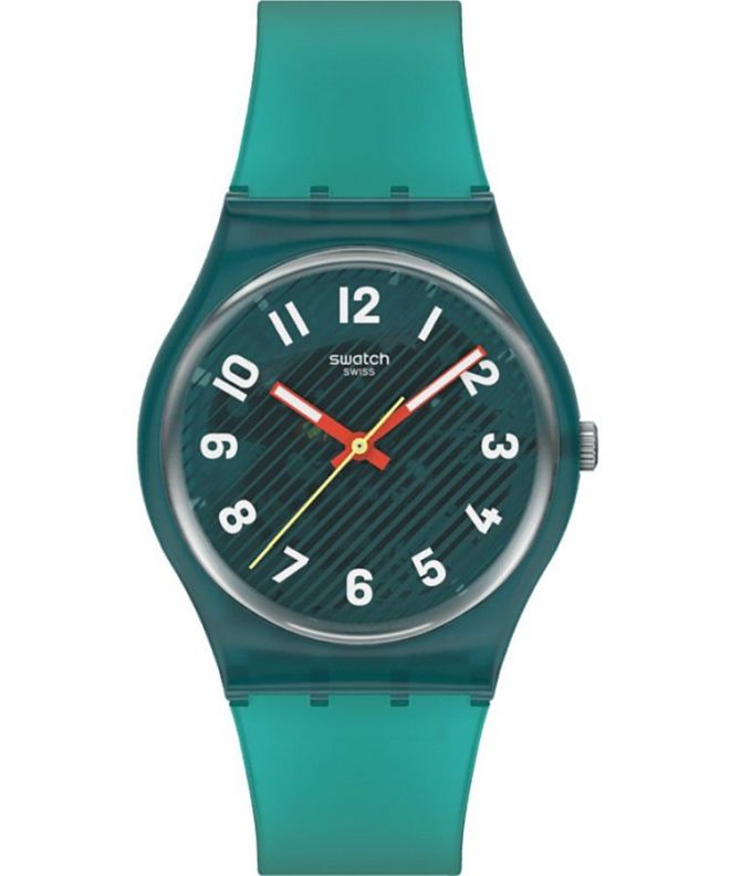 Zegarek Swatch Essentials Wavelengths of Moss SO28L100