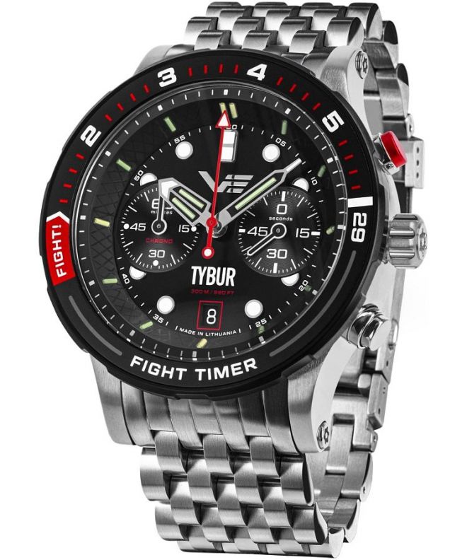 Zegarek męski Vostok Europe Batiscafos Marcin Tybura Tybur Chronograph Limited Edition SET 6S21-511ES14B