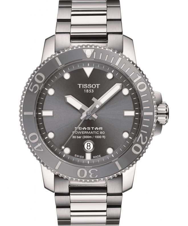Zegarek męski Tissot Seastar 1000 Powermatic 80 T120.407.11.081.01 (T1204071108101)