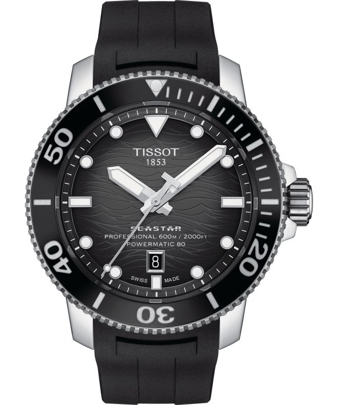 Zegarek męski Tissot Seastar 2000 Professional Powermatic 80 T120.607.17.441.00 (T1206071744100)