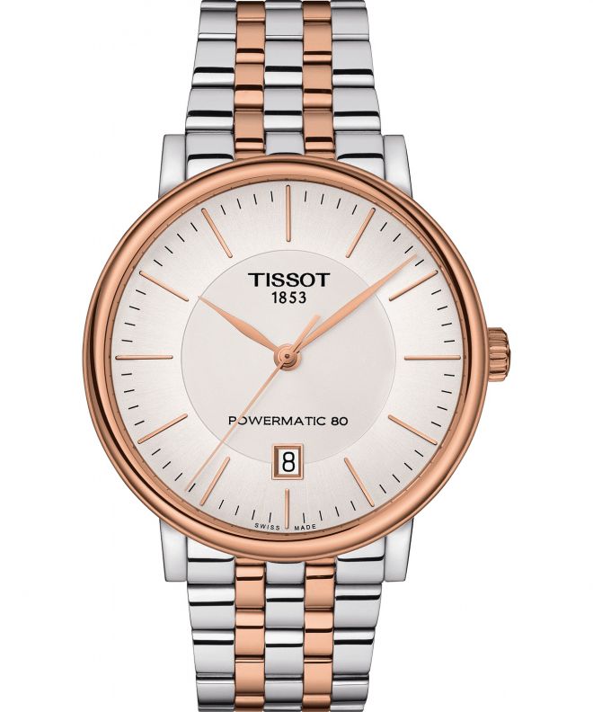 Zegarek męski Tissot Carson Premium Powermatic 80 T122.407.22.031.01 (T1224072203101)