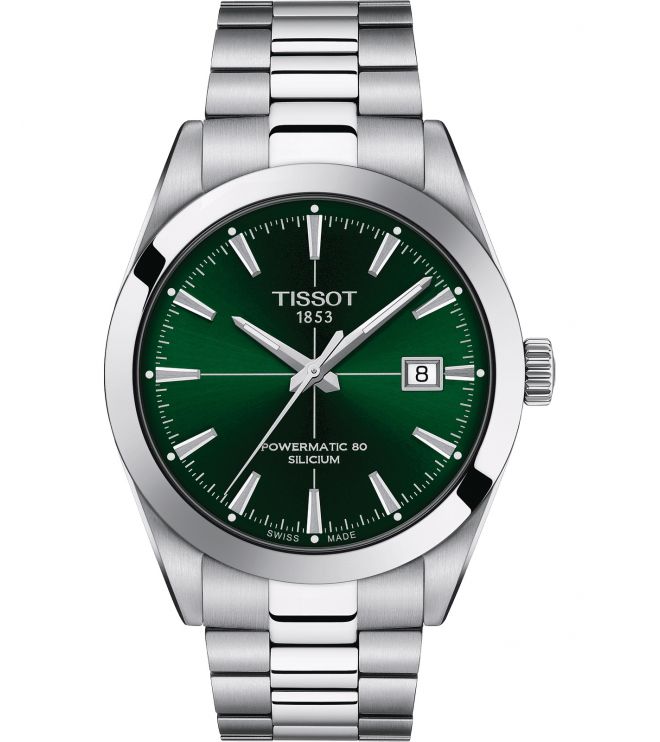 Zegarek męski Tissot Gentleman Powermatic 80 Silicium T127.407.11.091.01 (T1274071109101)