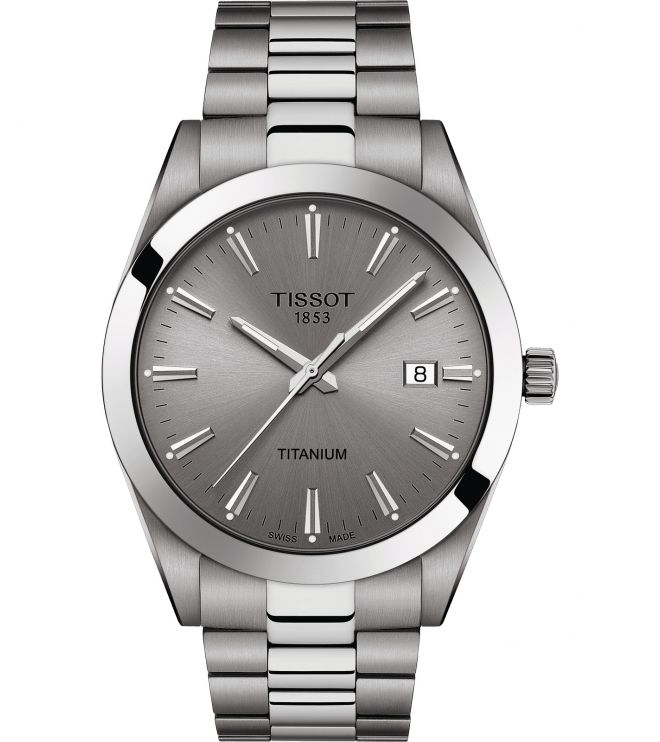Zegarek męski Tissot Gentleman Titanium T127.410.44.081.00 (T1274104408100)