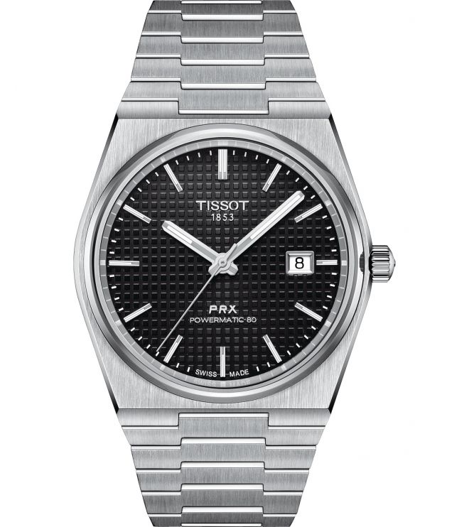 Zegarek męski Tissot PRX Powermatic 80 T137.407.11.051.00 (T1374071105100)