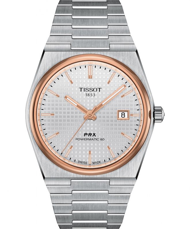 Zegarek męski Tissot PRX Powermatic 80 T137.407.21.031.00 (T1374072103100)